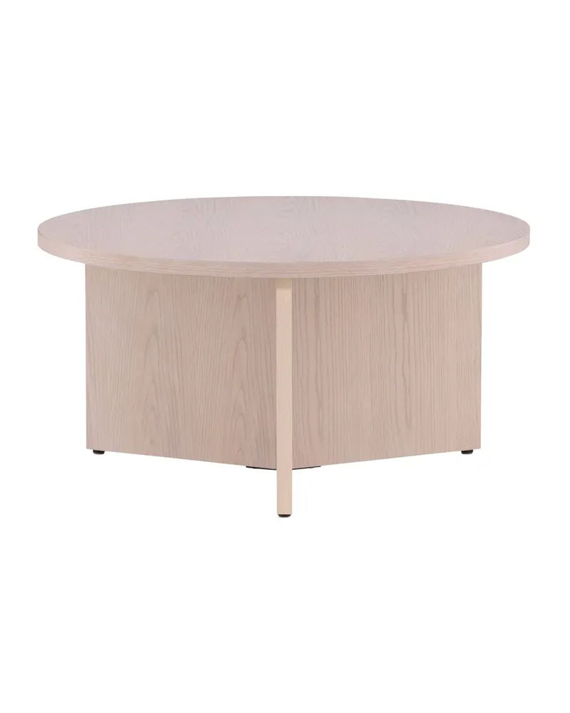 Saltö runder Couchtisch in Ø 65 cm, Whitewash, Ansicht 12