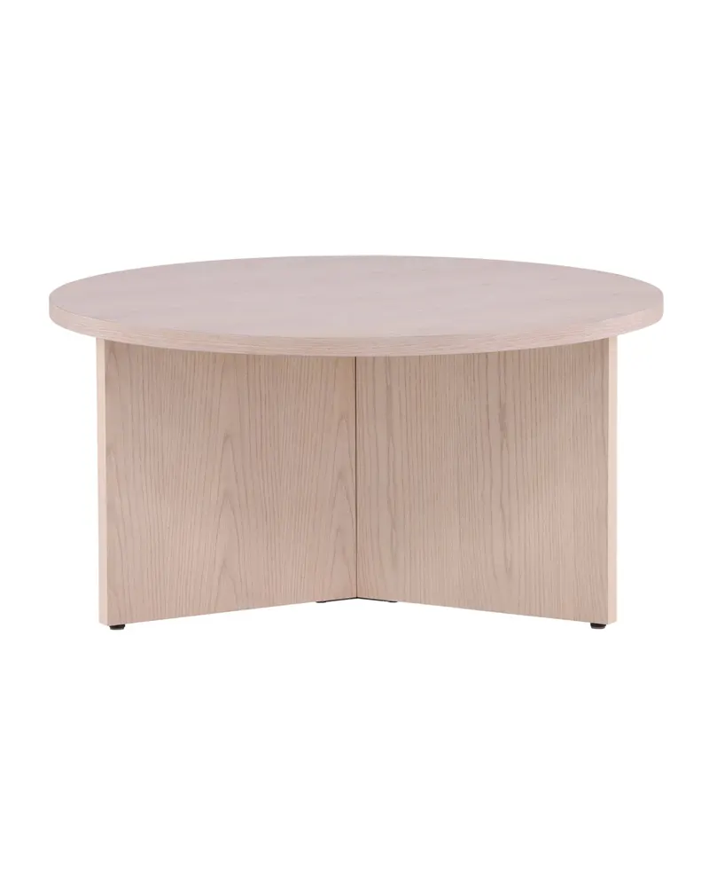 Saltö runder Couchtisch in Ø 65 cm, Whitewash, Ansicht 2