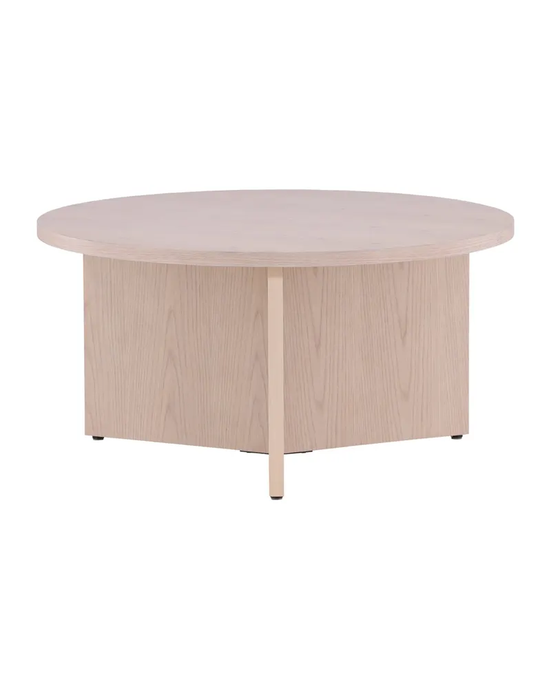 Saltö runder Couchtisch in Ø 65 cm, Whitewash, Ansicht 5