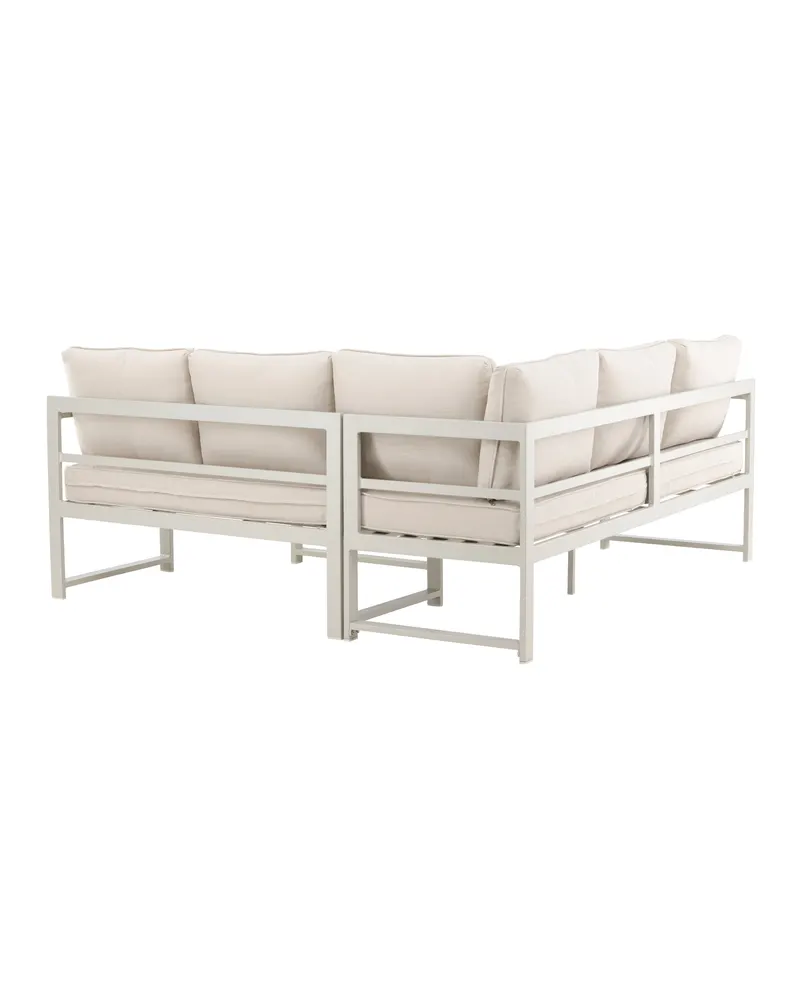 Salvador Gartenlounge mit Ecksofa und quadratischem Tisch, Ansicht 8