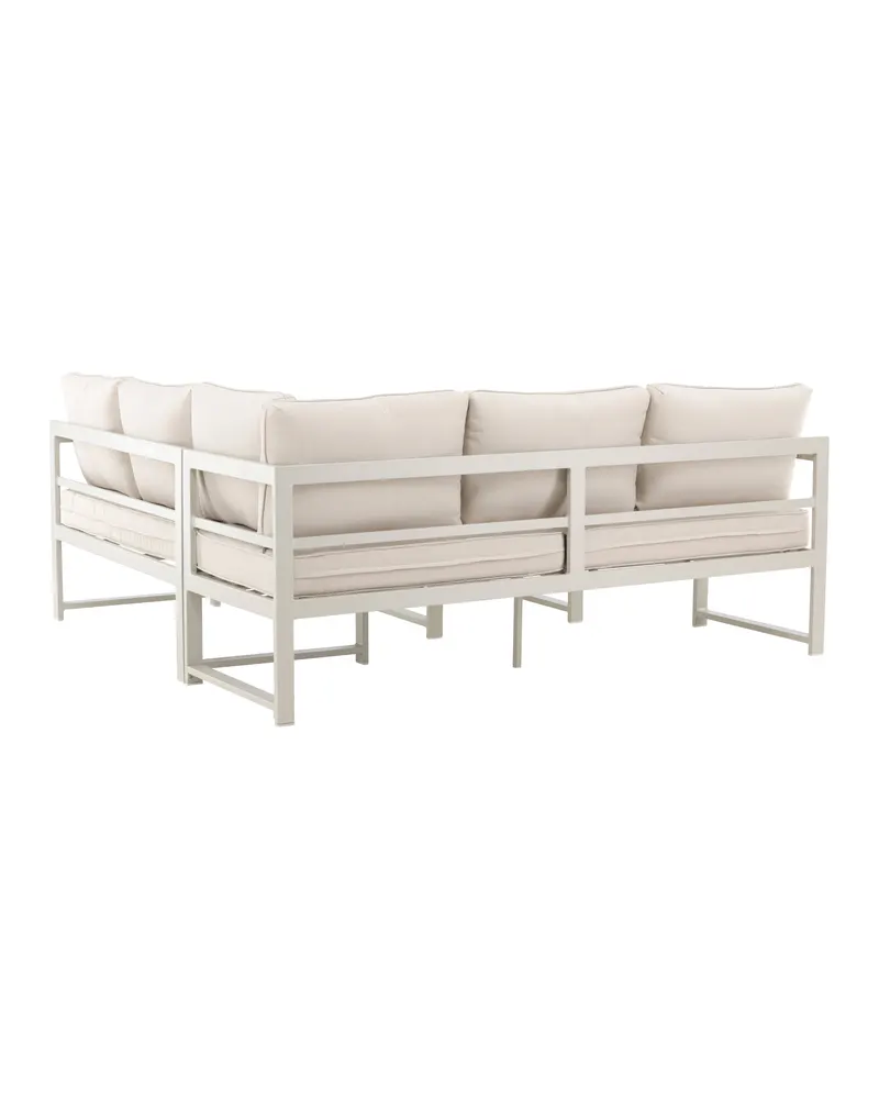 Salvador Gartenlounge mit Ecksofa und quadratischem Tisch, Ansicht 9