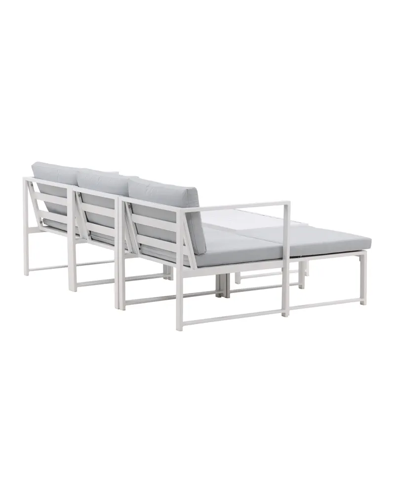 Salvador Gartenlounge mit modularem Sofa und Couchtisch, Ansicht 7