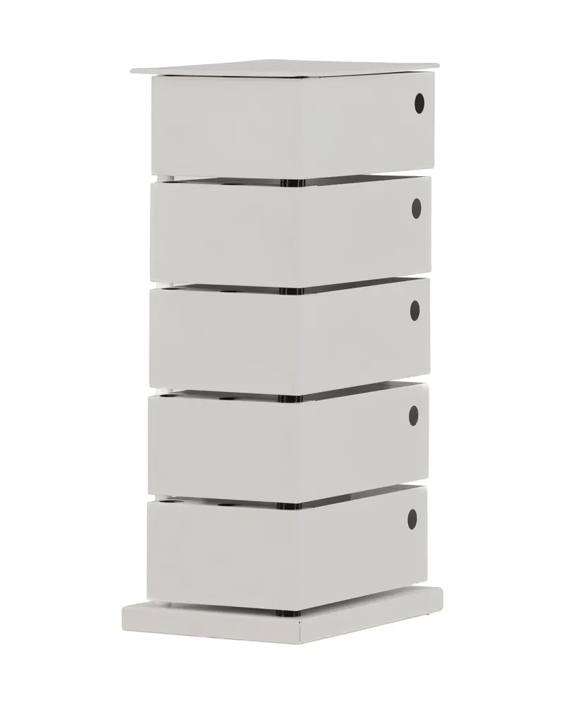 San Carlos schmale Kommode aus Stahl, Ansicht 12