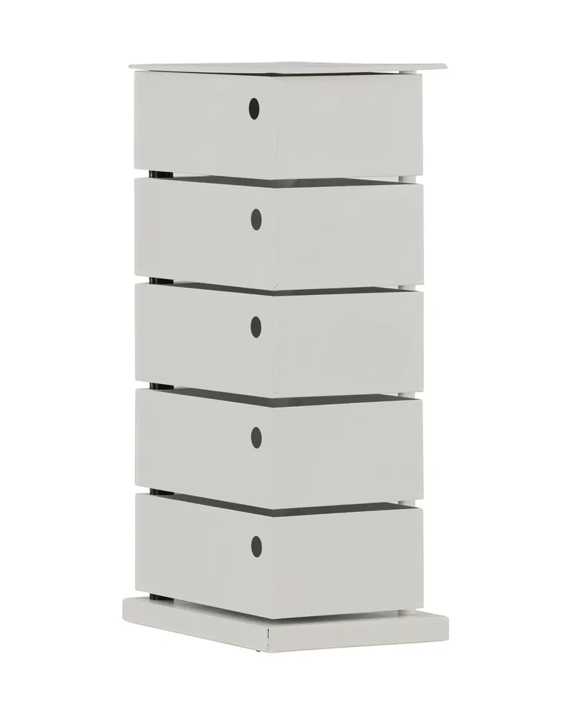 San Carlos schmale Kommode aus Stahl, Ansicht 3