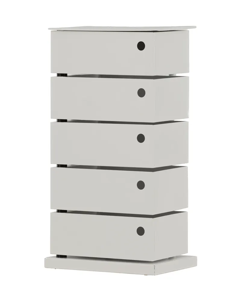 San Carlos schmale Kommode aus Stahl, Ansicht 6
