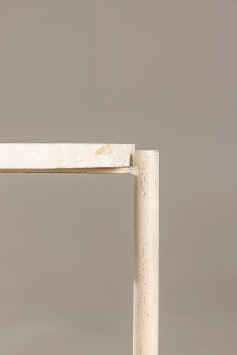 Sandhamn kleiner runder Couchtisch, im Wohnraum, Ansicht 2