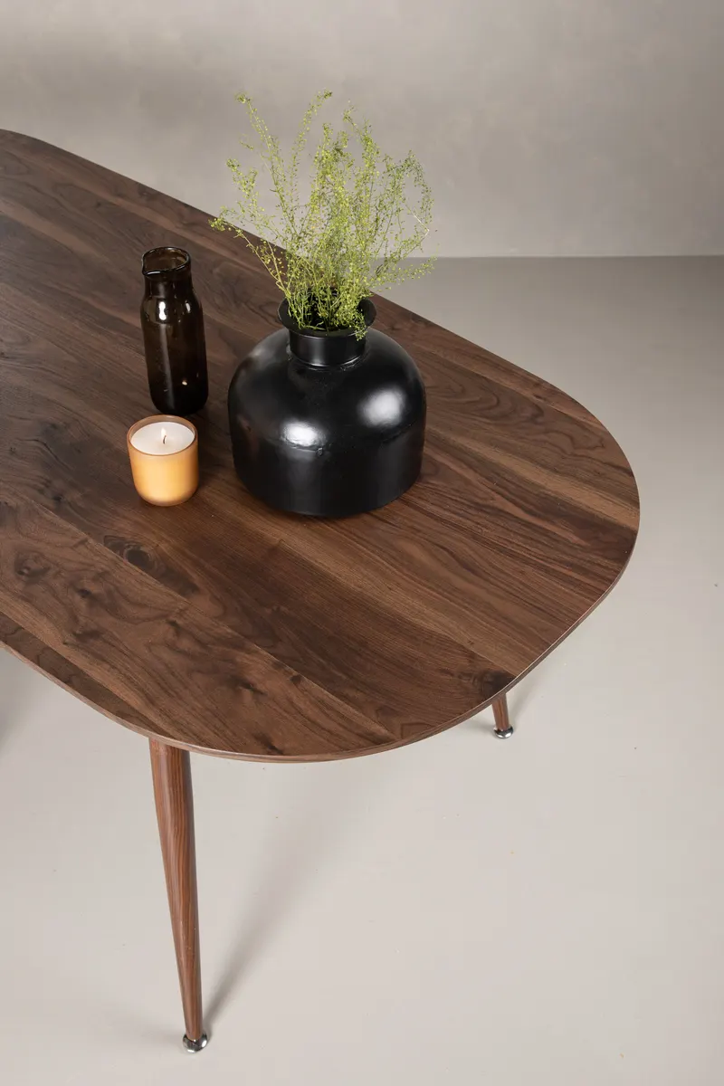 Sanford ovaler Esstisch 180 × 90 cm, im Wohnraum, Ansicht 5