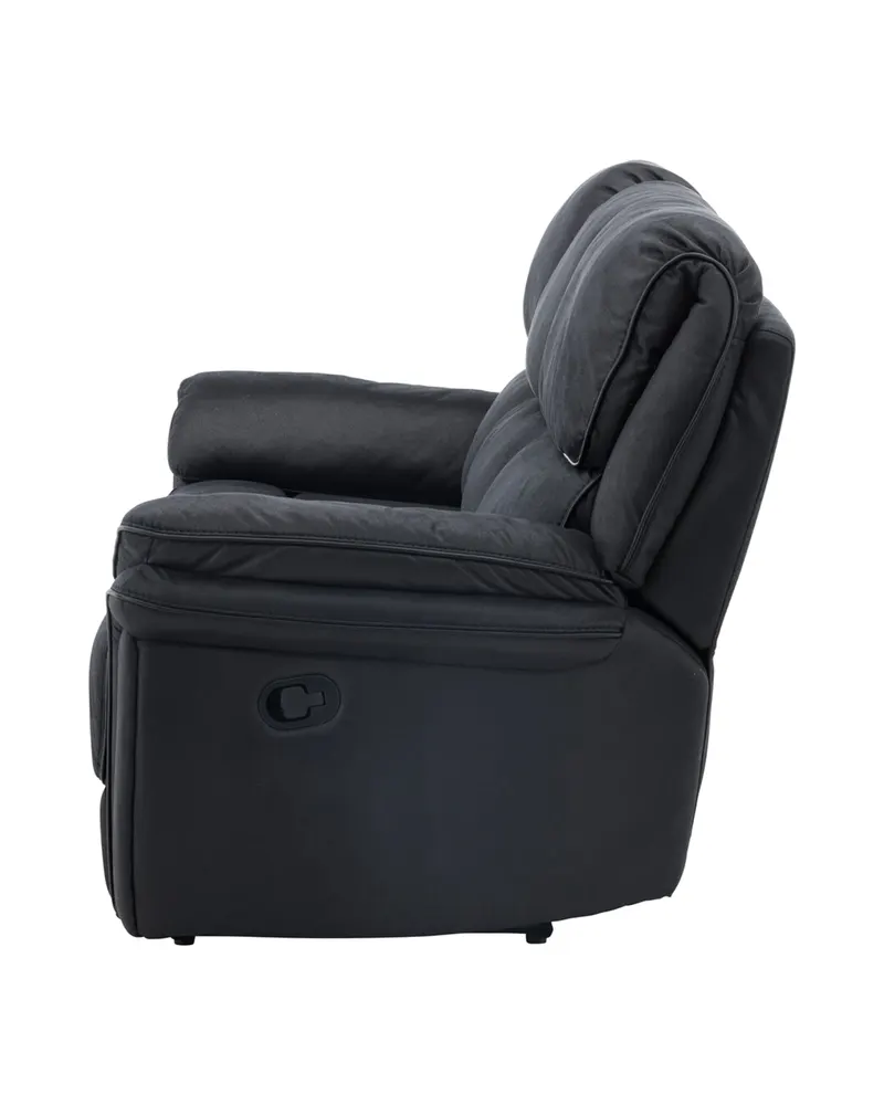 Saranda Sofa mit Liegefunktion in Schwarz, Ansicht 8
