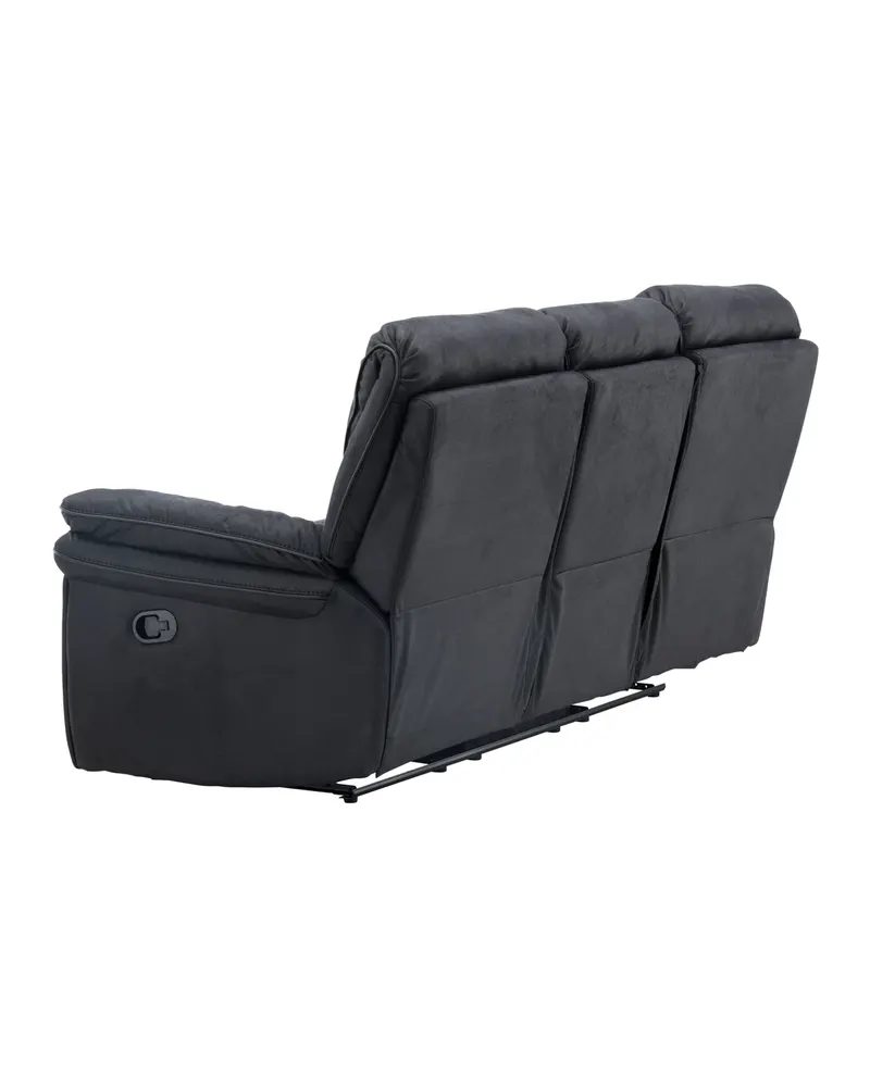 Saranda Sofa mit Liegefunktion in Schwarz, Ansicht 9
