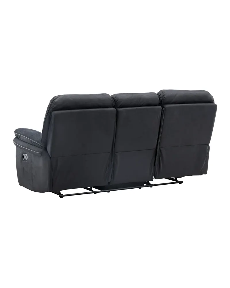 Saranda Sofa mit Liegefunktion in Schwarz, Ansicht 10