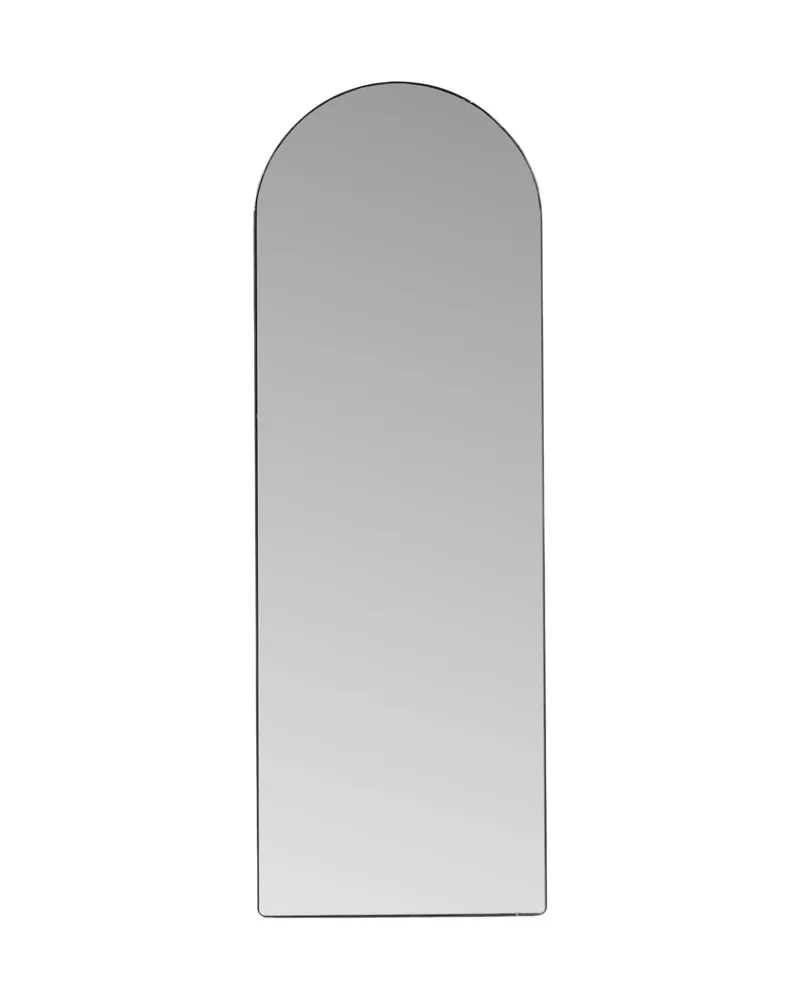 Sarasota Ganzkörperspiegel mit Rundbogen in 3 × 193 × 66 cm, Schwarz, Ansicht 1