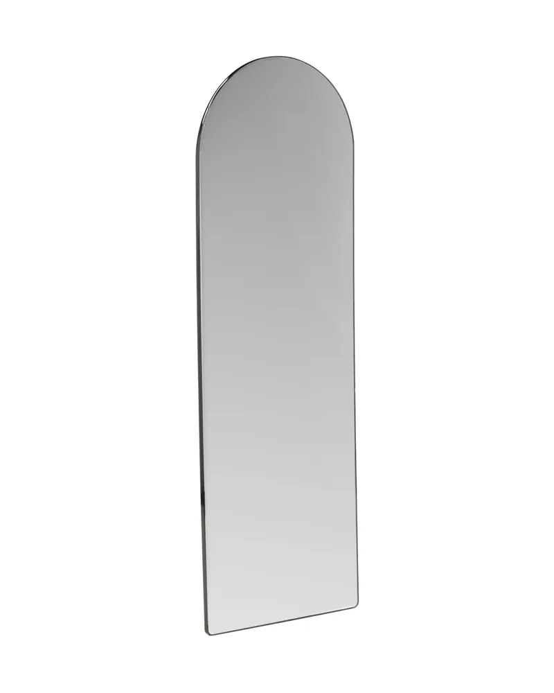 Sarasota Ganzkörperspiegel mit Rundbogen in 3 × 193 × 66 cm, Schwarz, Ansicht 2