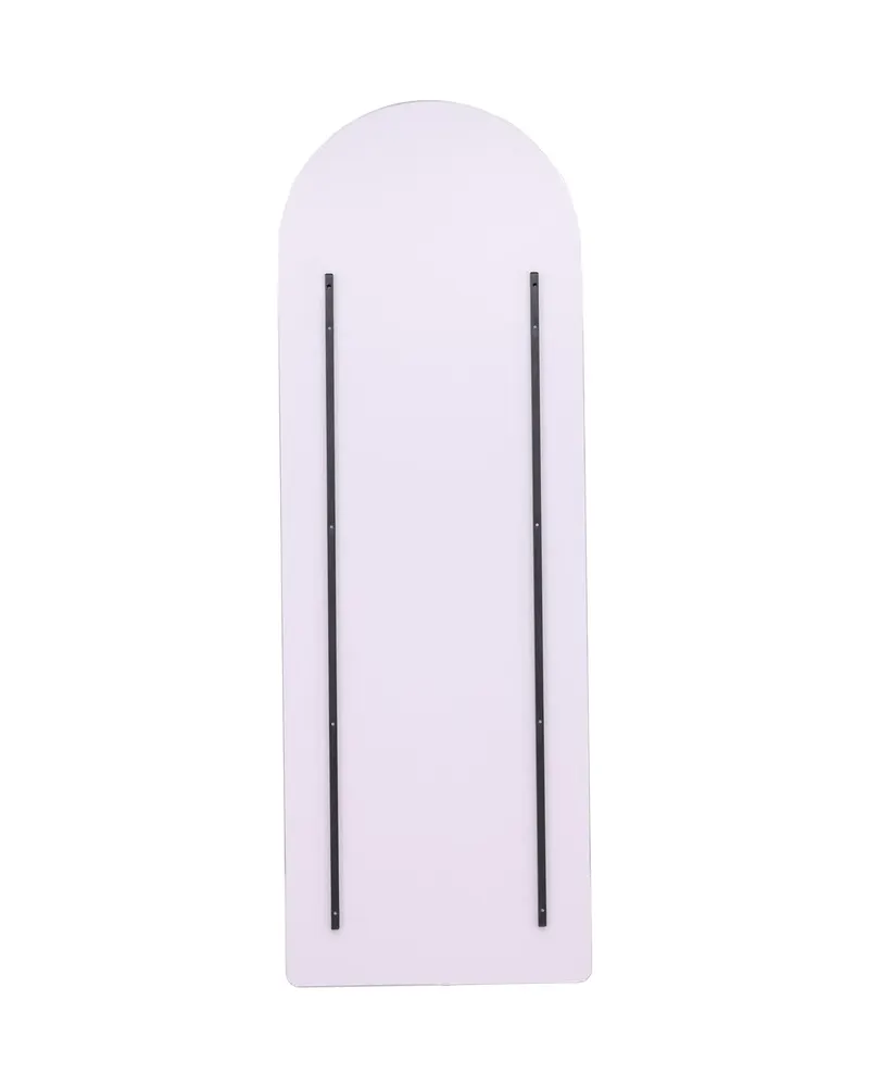 Sarasota Ganzkörperspiegel mit Rundbogen in 190 × 66 cm, Roségold, Ansicht 2