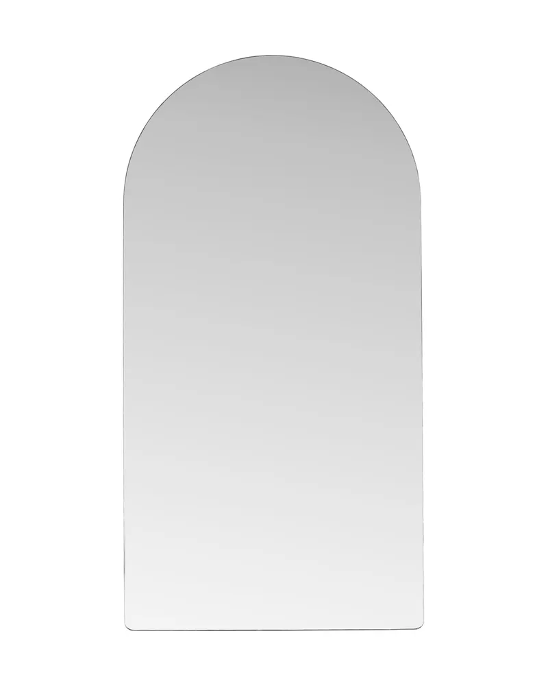 Sarasota Ganzkörperspiegel mit Rundbogen in 3 × 193 × 100 cm, Klar, Gestell Transparent, Ansicht 1