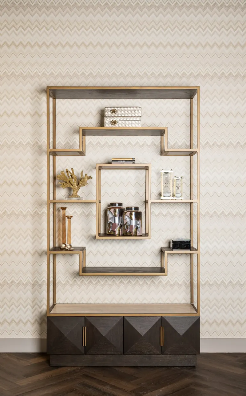 Claremont, Braun von Richmond Interiors, Wohnbeispiel 7, im Wohnraum
