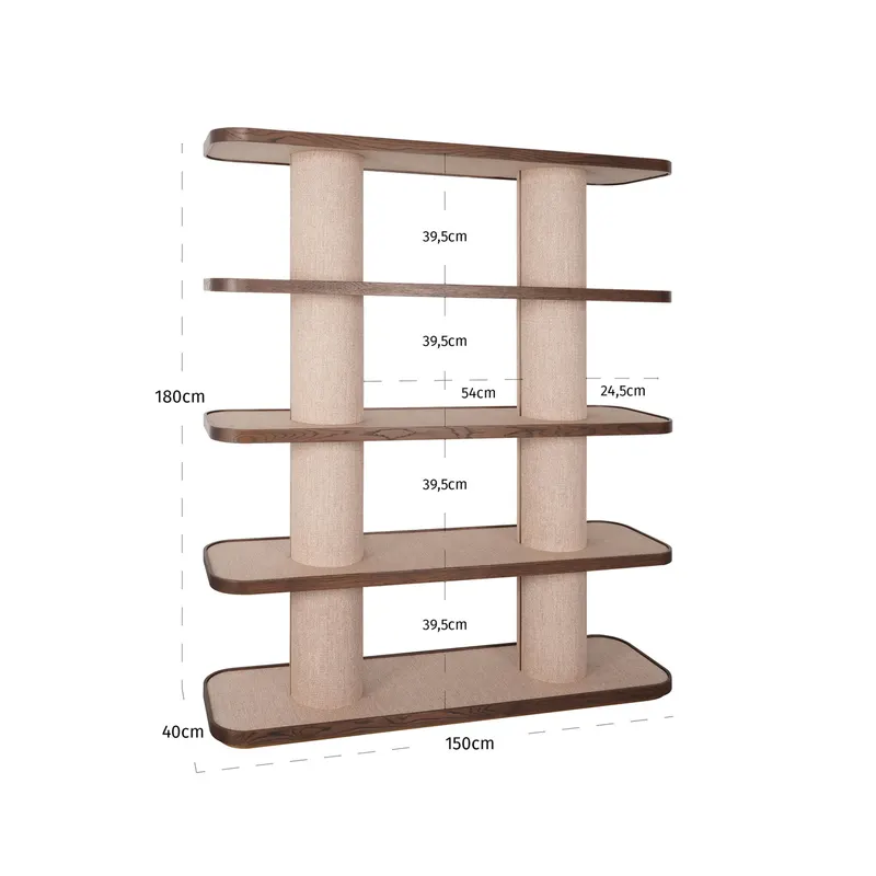 Schrank Willox, Beige von Richmond Interiors, Maßzeichnung 12