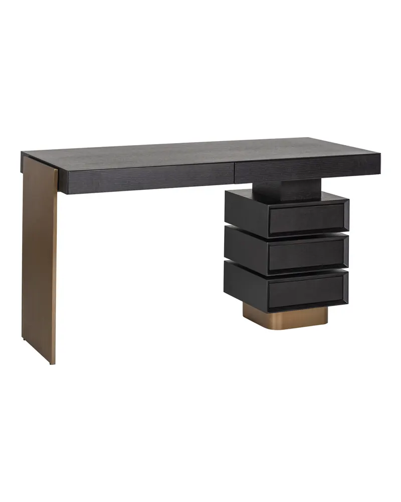 Schreibtisch Alexander Jones, Charcoal von Richmond Interiors, Produktansicht 2