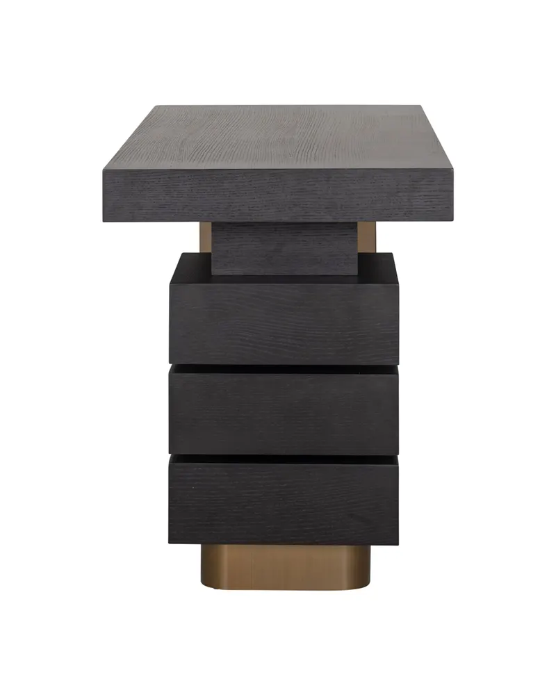 Schreibtisch Alexander Jones, Charcoal von Richmond Interiors, Produktansicht 7