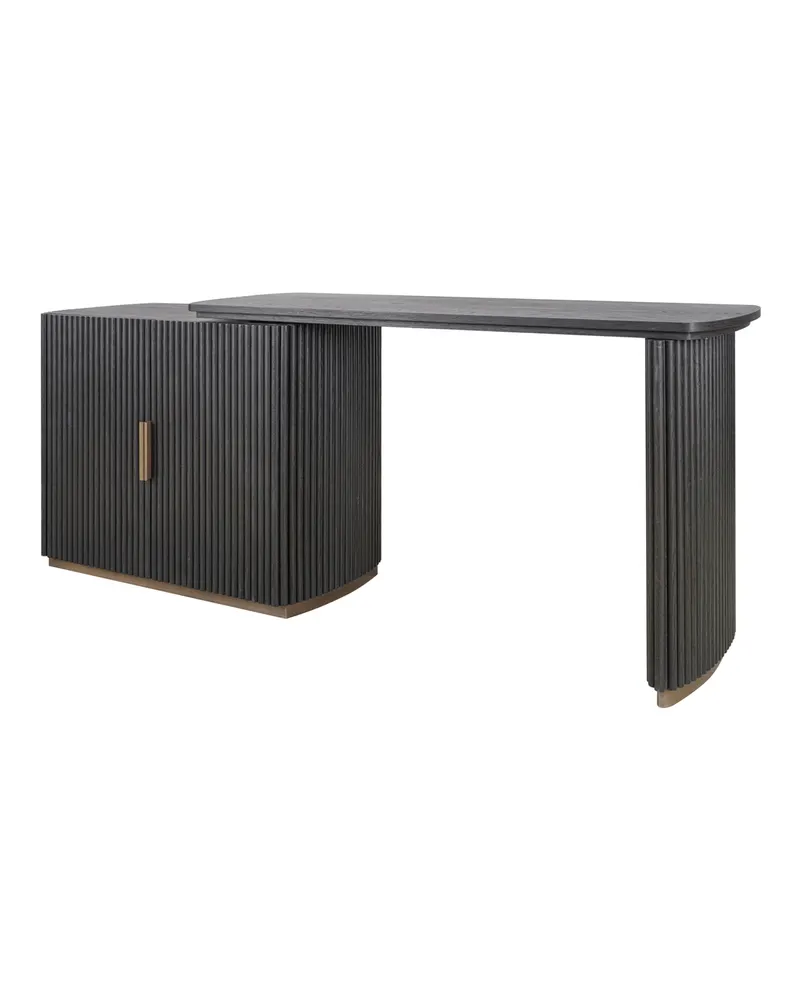 Schreibtisch Cambon, Dunkles Kaffeebraun von Richmond Interiors, Produktansicht 8