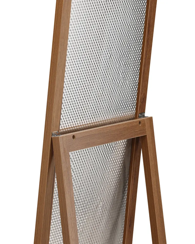 Sebring Ganzkörperspiegel, rechteckig gerahmt in 40 × 170 × 55 cm, Walnuss, Ansicht 5
