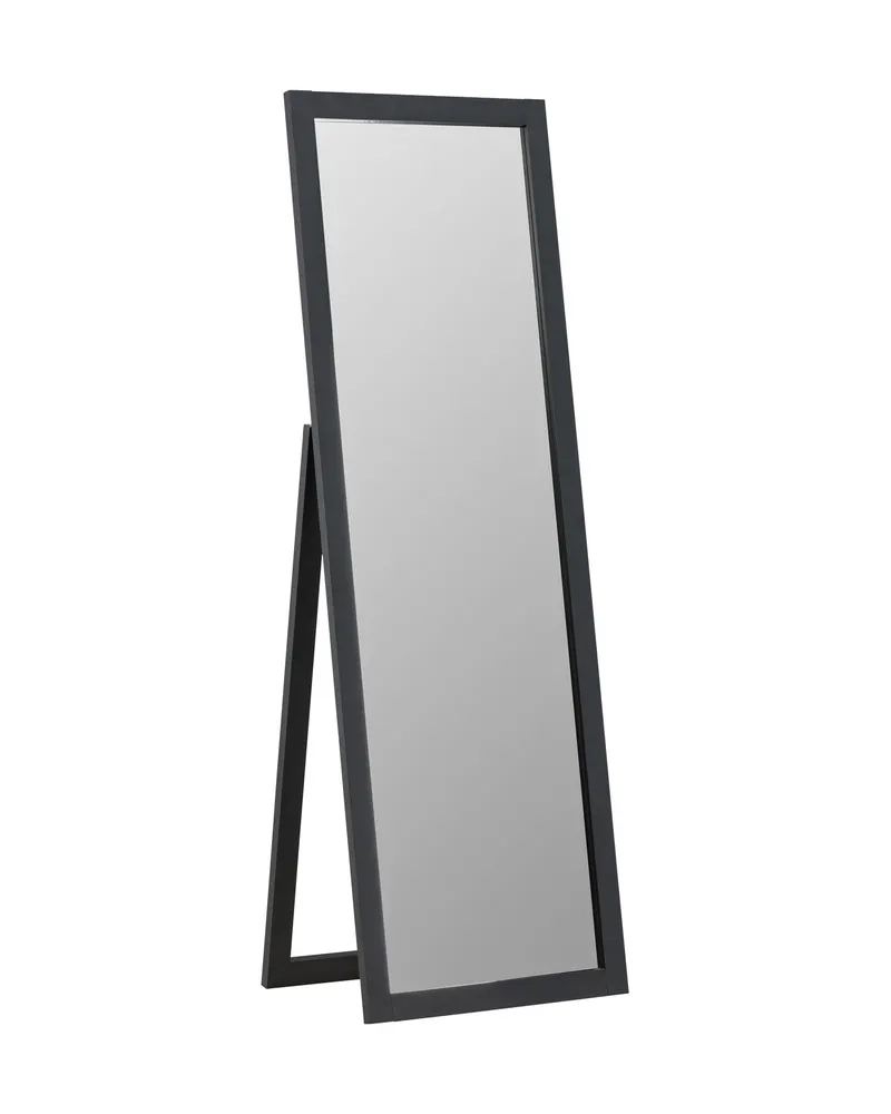 Sebring Ganzkörperspiegel, rechteckig gerahmt in 39 × 170 × 55 cm, Schwarz, Ansicht 3
