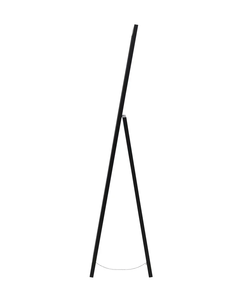 Sebring Ganzkörperspiegel, rechteckig gerahmt in 39 × 170 × 55 cm, Schwarz, Ansicht 4