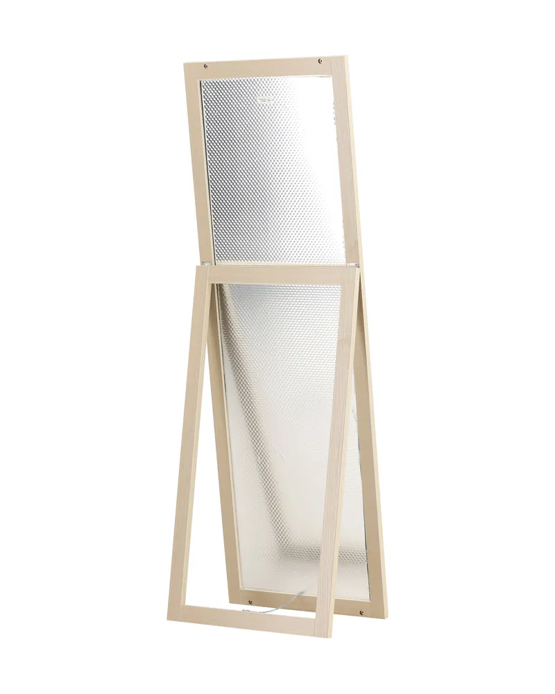 Sebring Ganzkörperspiegel, rechteckig gerahmt in 39 × 170 × 55 cm, Whitewash, Ansicht 12