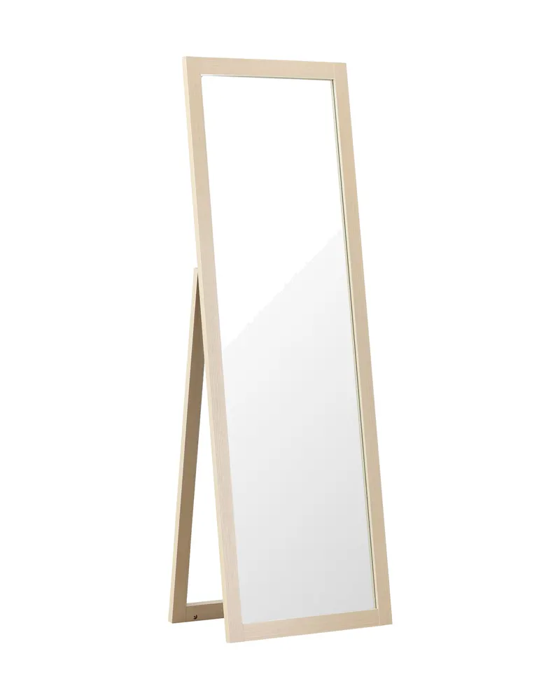 Sebring Ganzkörperspiegel, rechteckig gerahmt in 39 × 170 × 55 cm, Whitewash, Ansicht 2