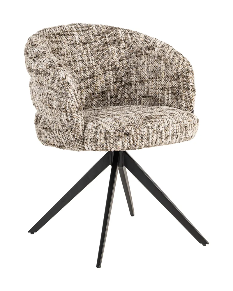 Esszimmerstuhl Serenity Brown Omara, drehbar von Richmond Interiors, Produktansicht 3