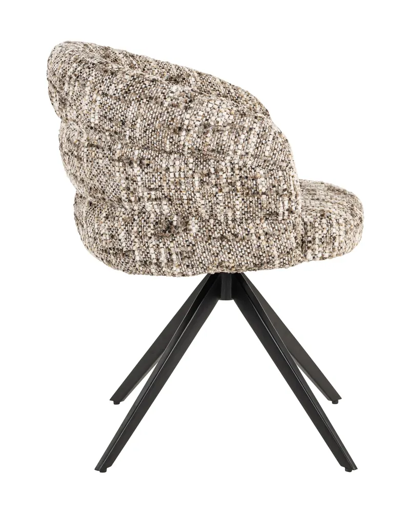 Esszimmerstuhl Serenity Brown Omara, drehbar von Richmond Interiors, Produktansicht 4