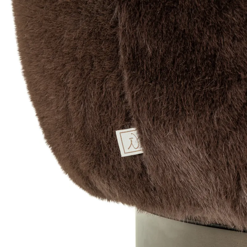 Sessel Colmar, Chocolat fluffy, drehbar von Richmond Interiors, Produktansicht 7