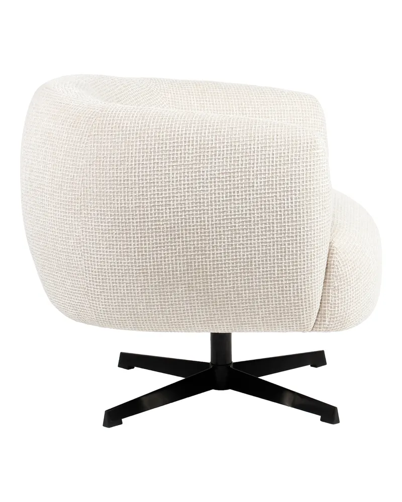 Sessel Estelle, Beige blockweave, drehbar von Richmond Interiors, Produktansicht 4