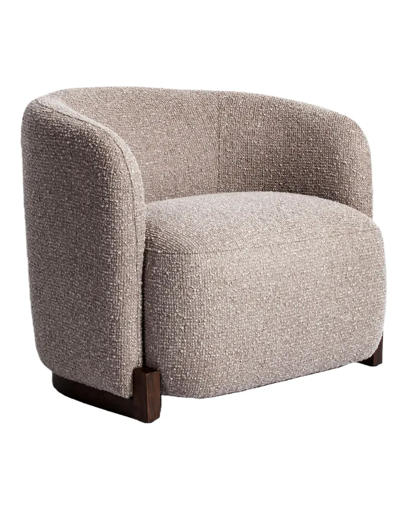 Sessel Hannah, Mocca chunky, feuerhemmend von Richmond Interiors, Produktansicht 3