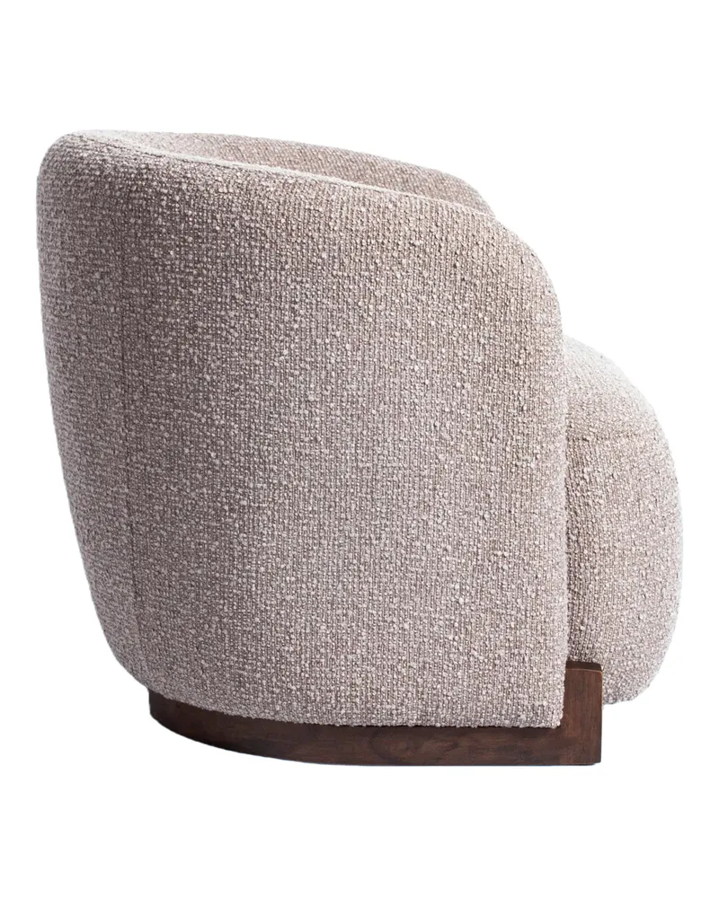 Sessel Hannah, Mocca chunky, feuerhemmend von Richmond Interiors, Produktansicht 4