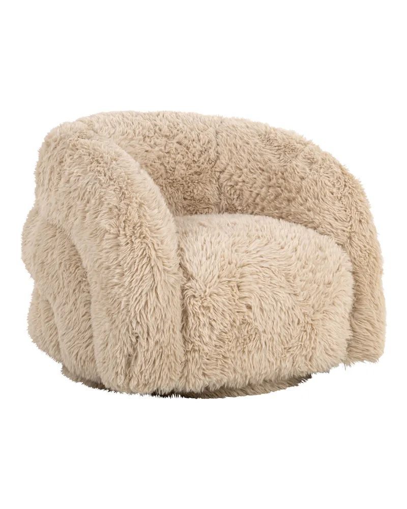 Sessel Lenny, Yakety sand, drehbar von Richmond Interiors, Produktansicht 3