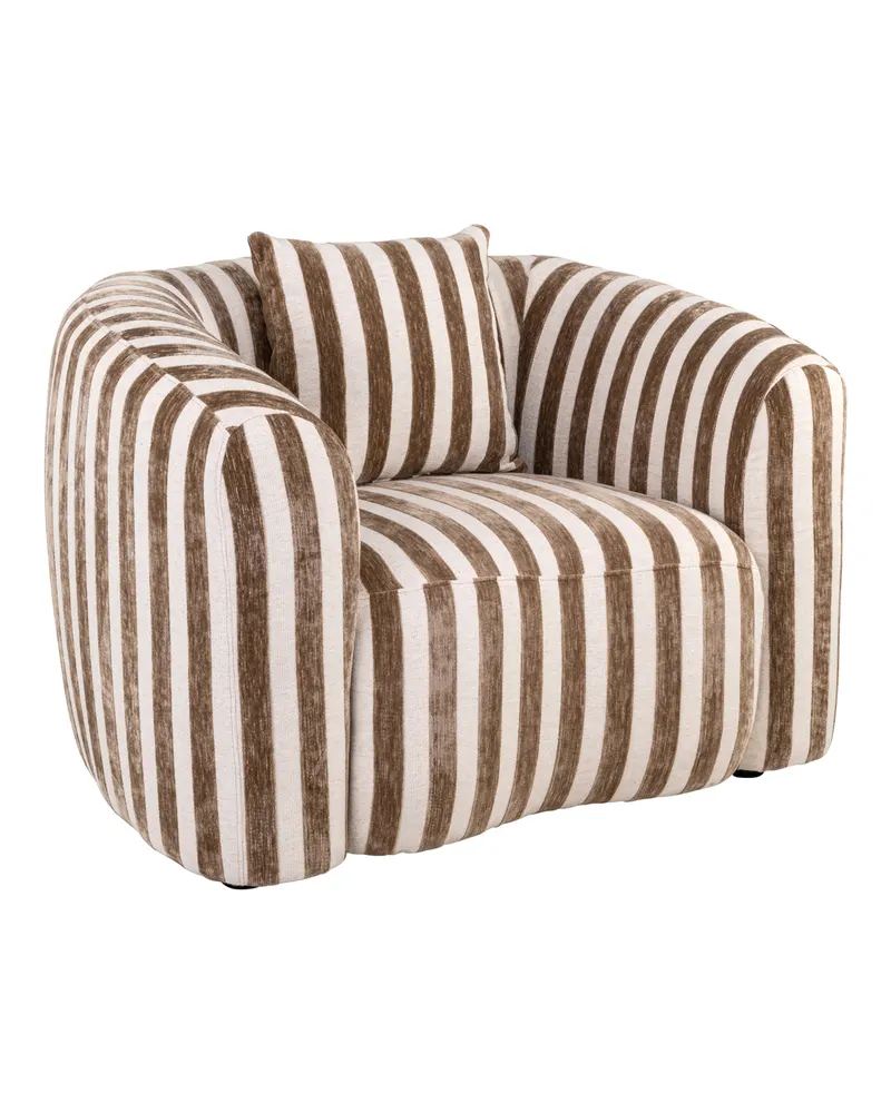 Sessel Luxandra, Stripes sand von Richmond Interiors, Produktansicht 3