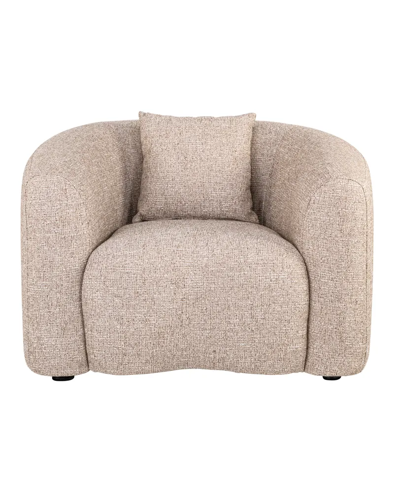Sessel Luxandra, Sand tweed, feuerhemmend von Richmond Interiors