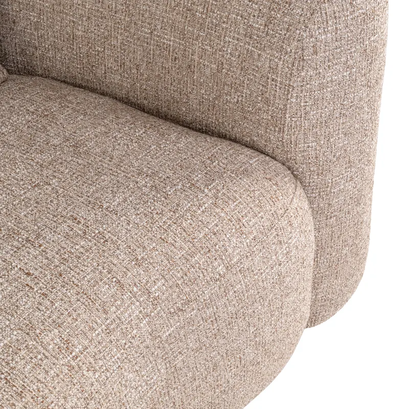 Sessel Luxandra, Sand tweed, feuerhemmend von Richmond Interiors, Produktansicht 8