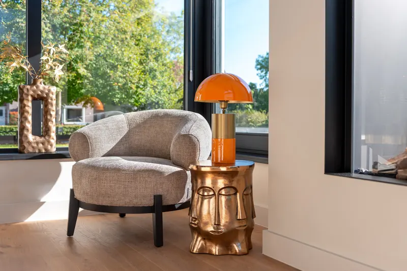Sessel Montana, Natural Chunky, feuerhemmend von Richmond Interiors, Wohnbeispiel 7, im Wohnraum
