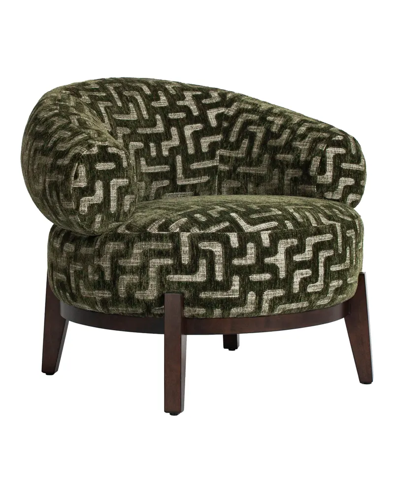 Sessel Montana, Moss Labyrinth von Richmond Interiors, Produktansicht 3