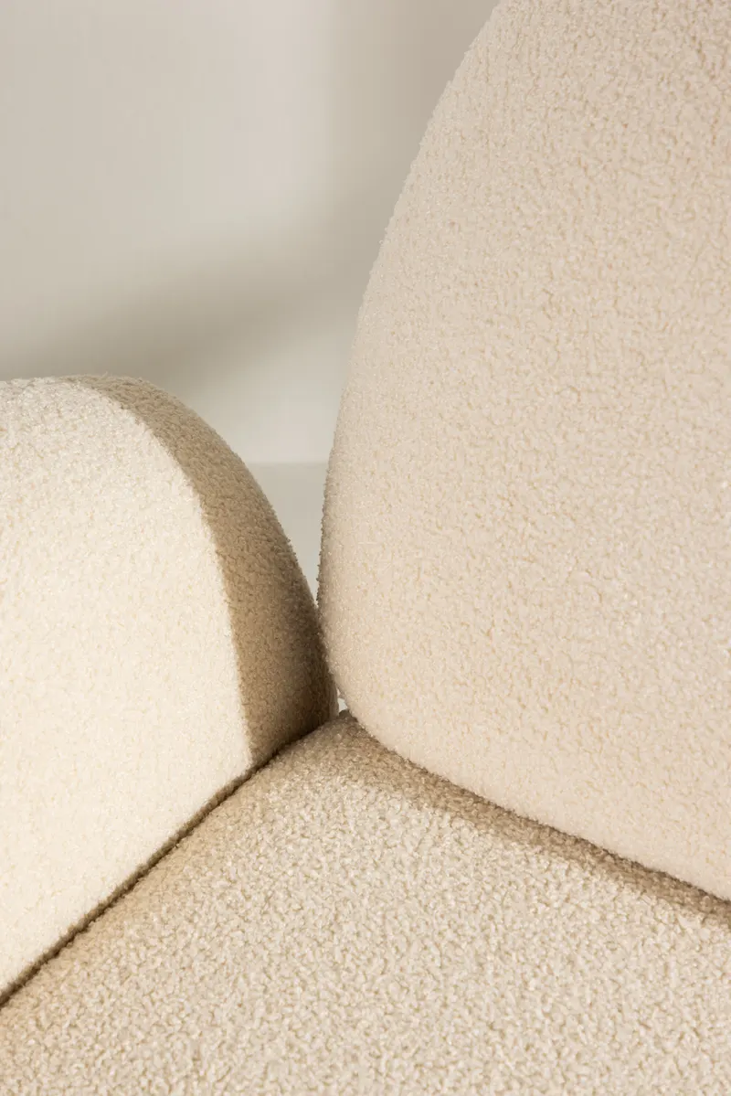 Sevilla Chenille-Sessel mit gerundeten Armlehnen, im Wohnraum, Ansicht 3