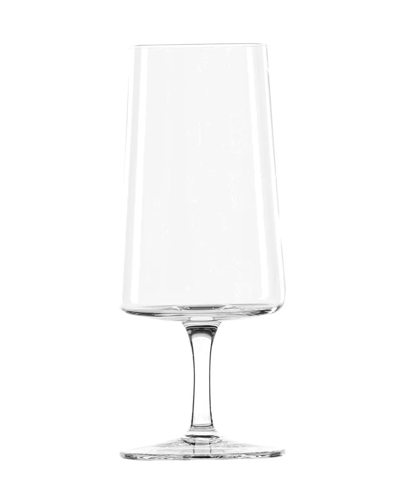 Shine Trinkgläser im 2er-Set: Stielgläser für Wein oder Bier, Klar