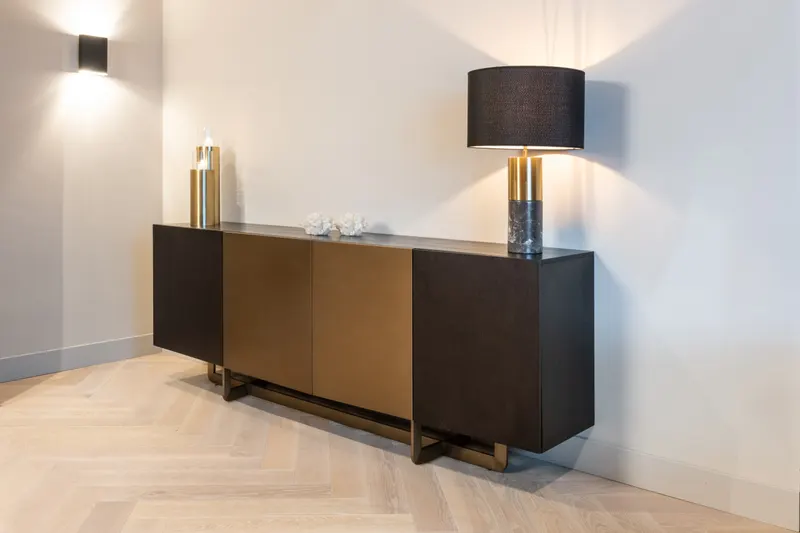 Sideboard Alexander Jones, Charcoal von Richmond Interiors, Wohnbeispiel 8, im Wohnraum
