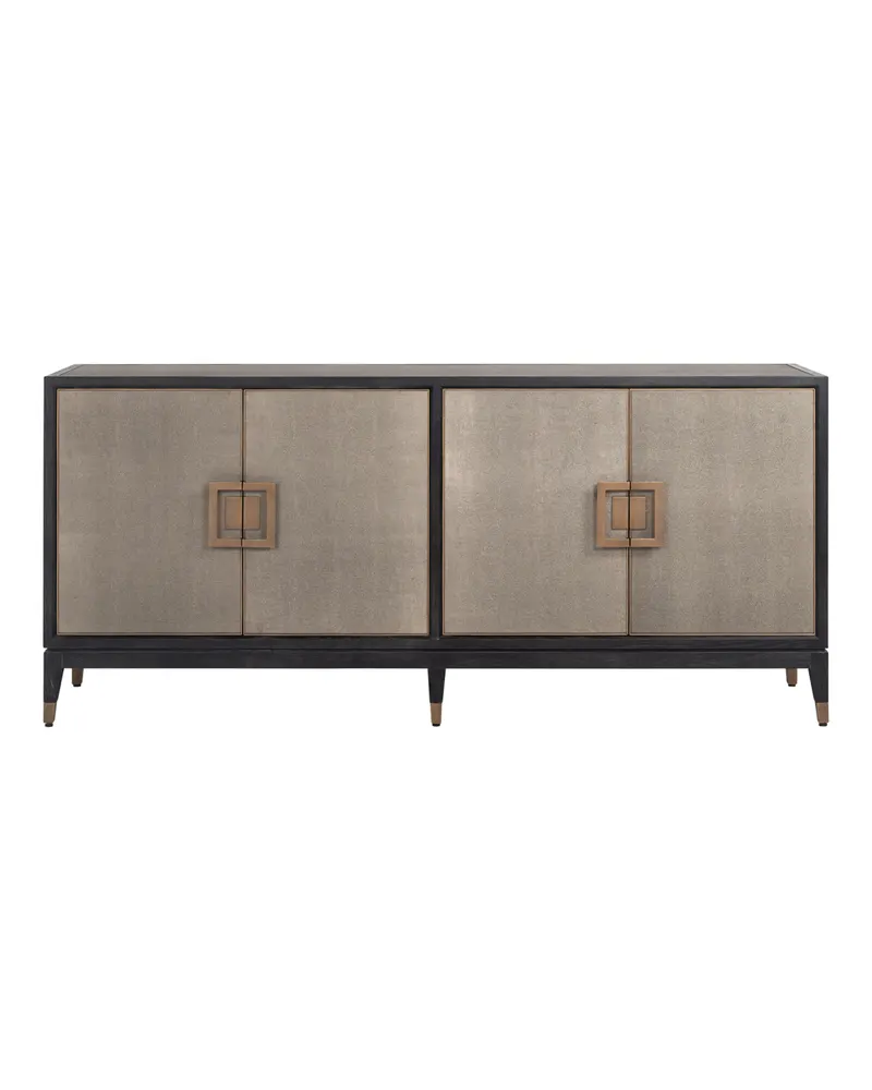Sideboard Bloomville mit Stauraum in Brass Shagreen