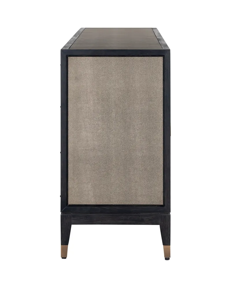 Sideboard Bloomville, Brass Shagreen, 4 Türen von Richmond Interiors, Produktansicht 3