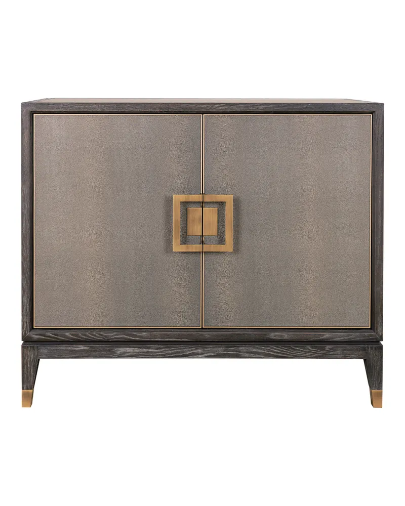 Sideboard Bloomville, Brass Shagreen, 2 Türen von Richmond Interiors