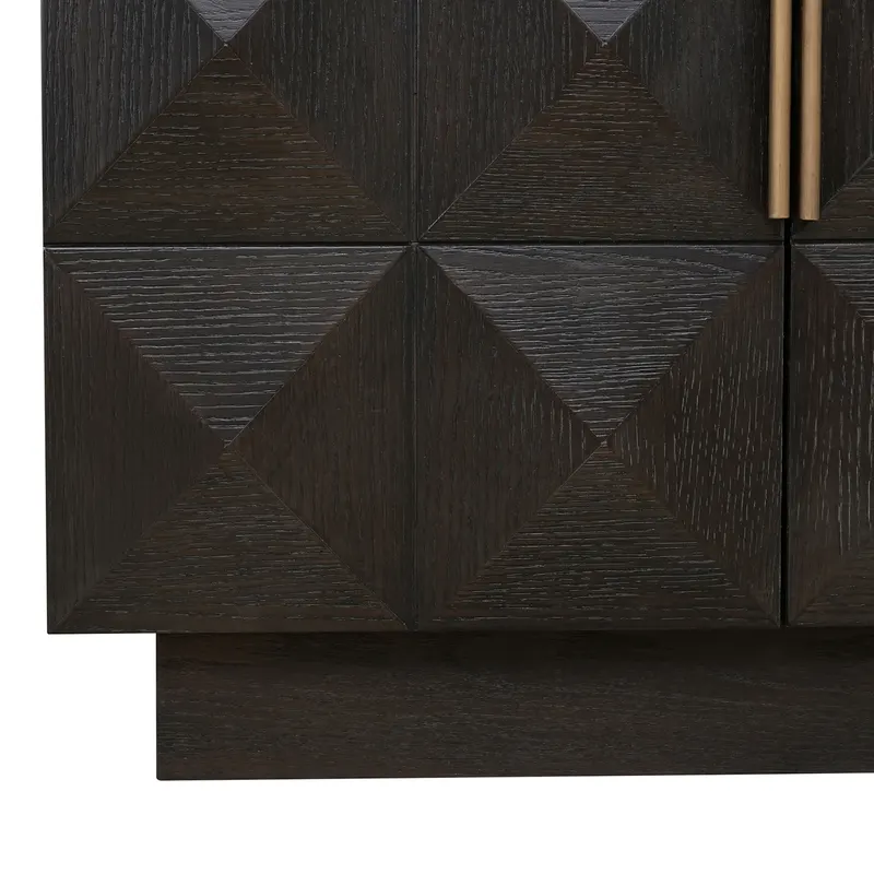 Sideboard Claremont, Braun, 4 Türen von Richmond Interiors, Produktansicht 8