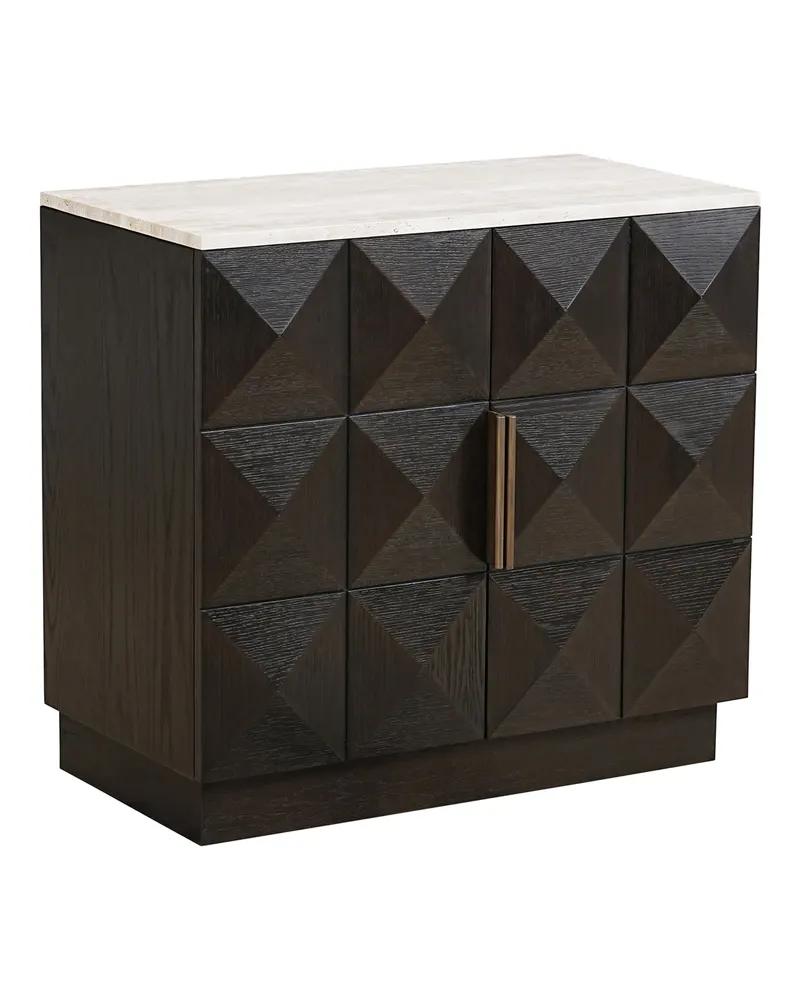 Sideboard Claremont, Braun, 2 Türen von Richmond Interiors, Produktansicht 3