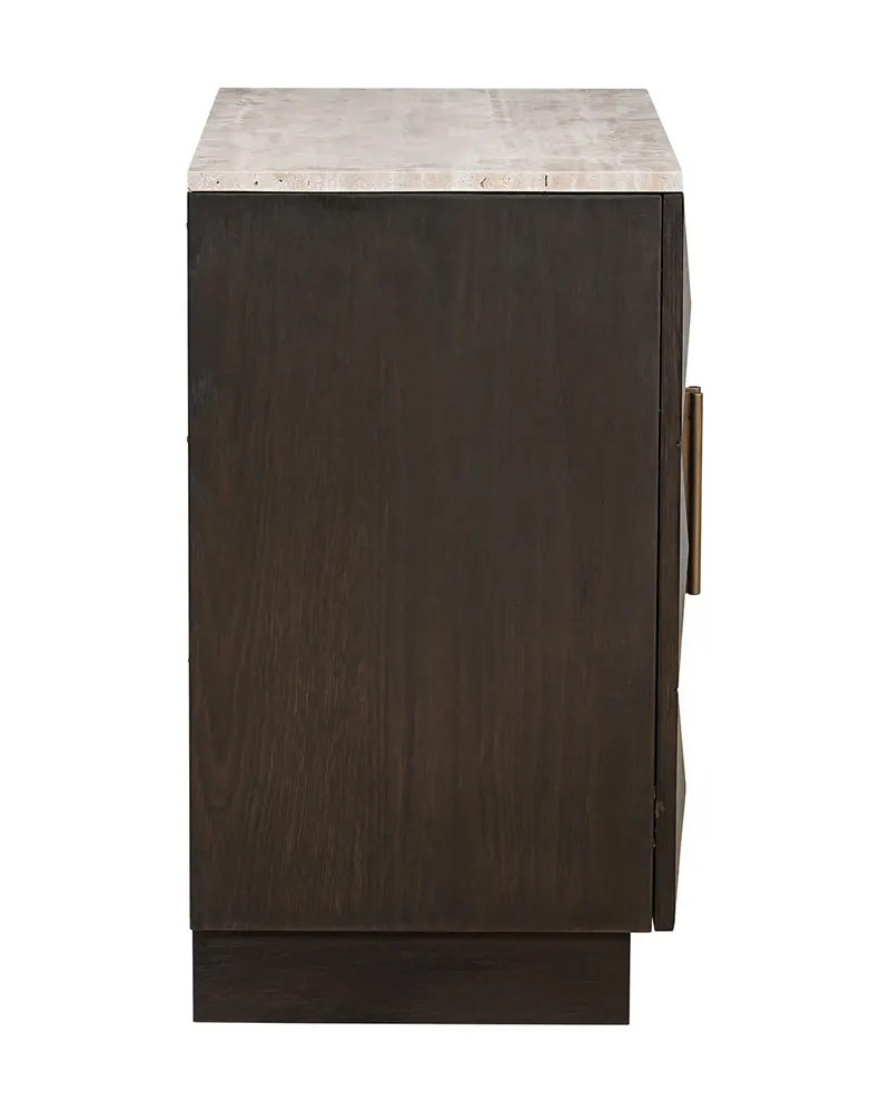 Sideboard Claremont, Braun, 2 Türen von Richmond Interiors, Produktansicht 4