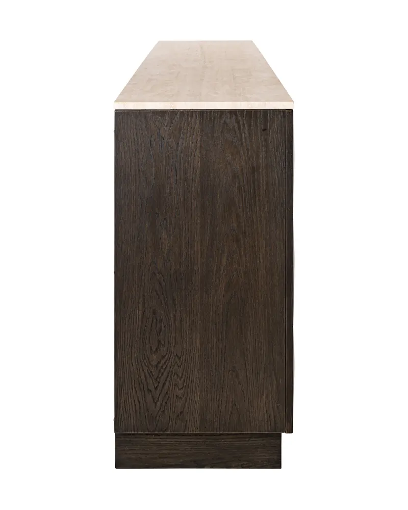 Sideboard Claremont, Braun, 4 Türen von Richmond Interiors, Produktansicht 4